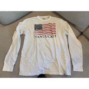 Mens medium long sleeve ‘47 brand Nantucket shirt